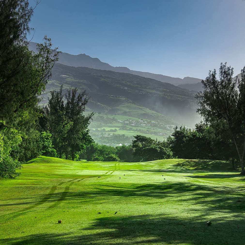 Golf à l'île de la Réunion