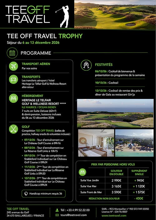 Tee Off Travel Trophy 2026