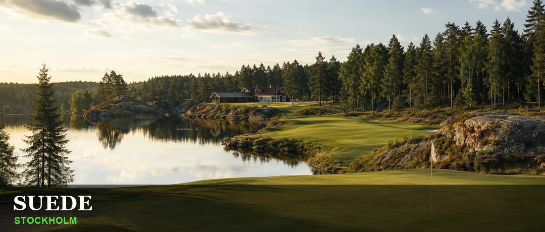 S&eacute;jour golf en Su&egrave;de pr&egrave;s de Stockholm