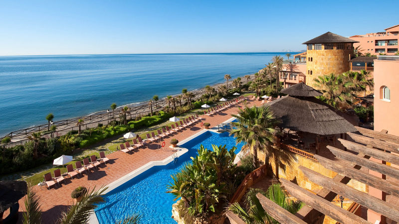 Elba Estepona Hotel & Thalasso Spa face à la Méditerranée