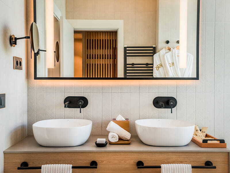 Salle de Bain en Chambre