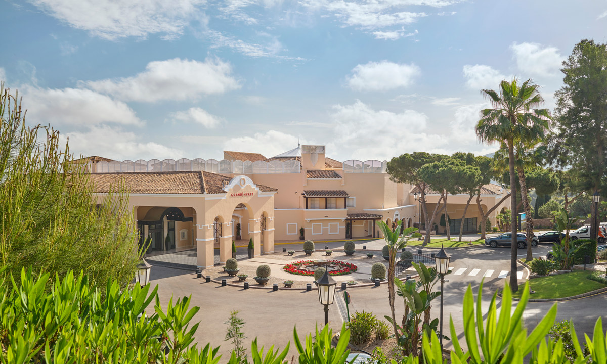 Entrée principale du Grand Hyatt La Manga Club Golf & Spa