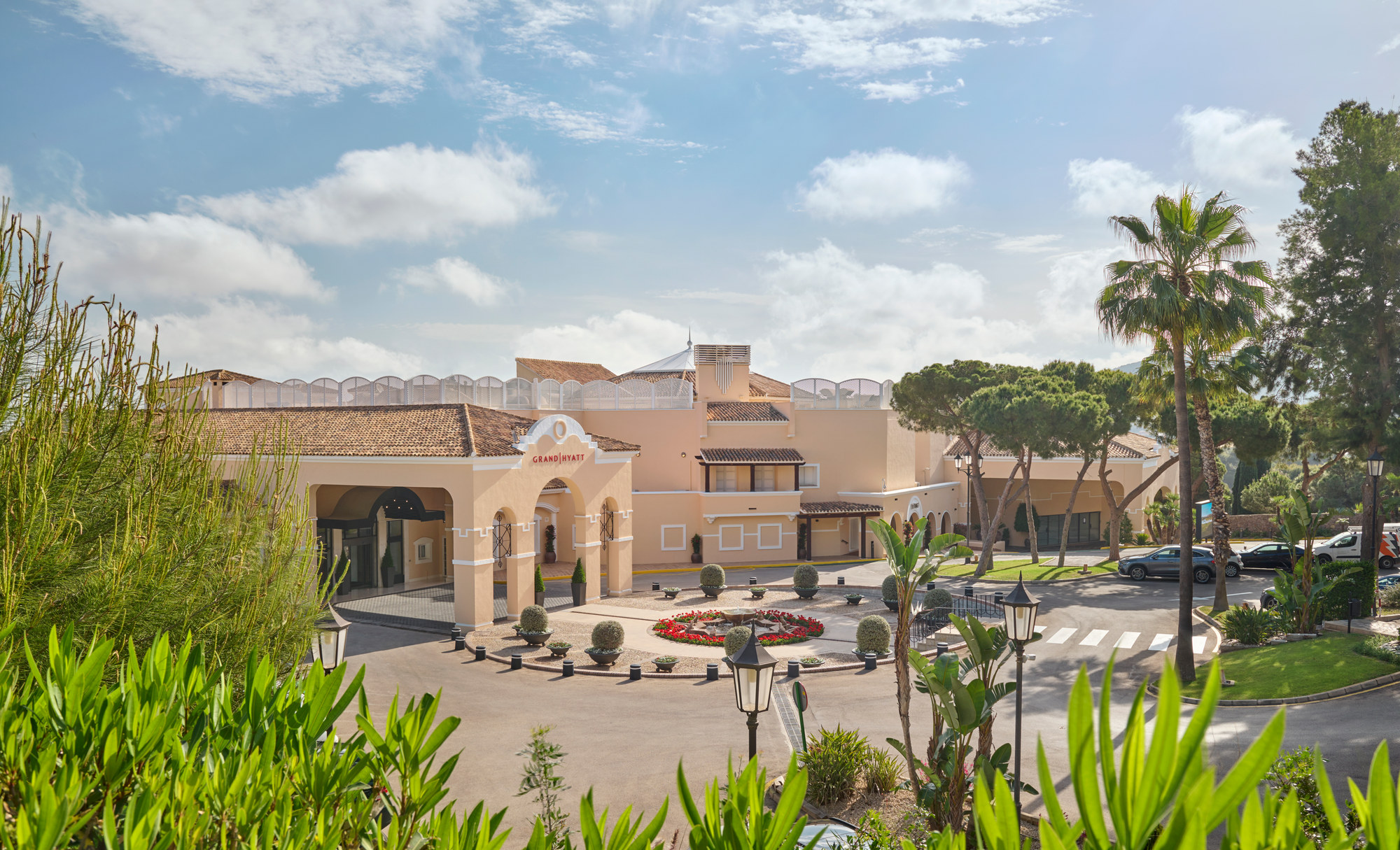 Entrée principale du Grand Hyatt La Manga Club Golf & Spa