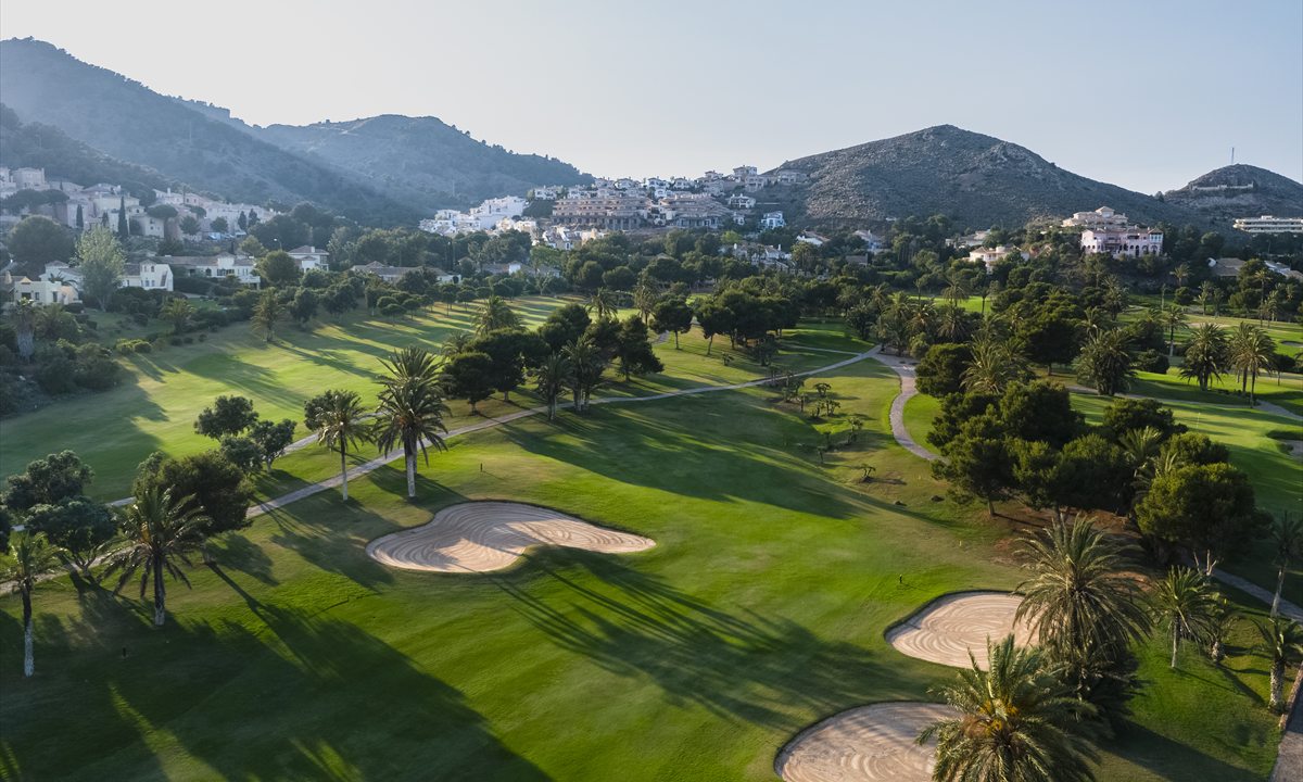 Vue aérienne du resort Grand Hyatt La Manga Club
