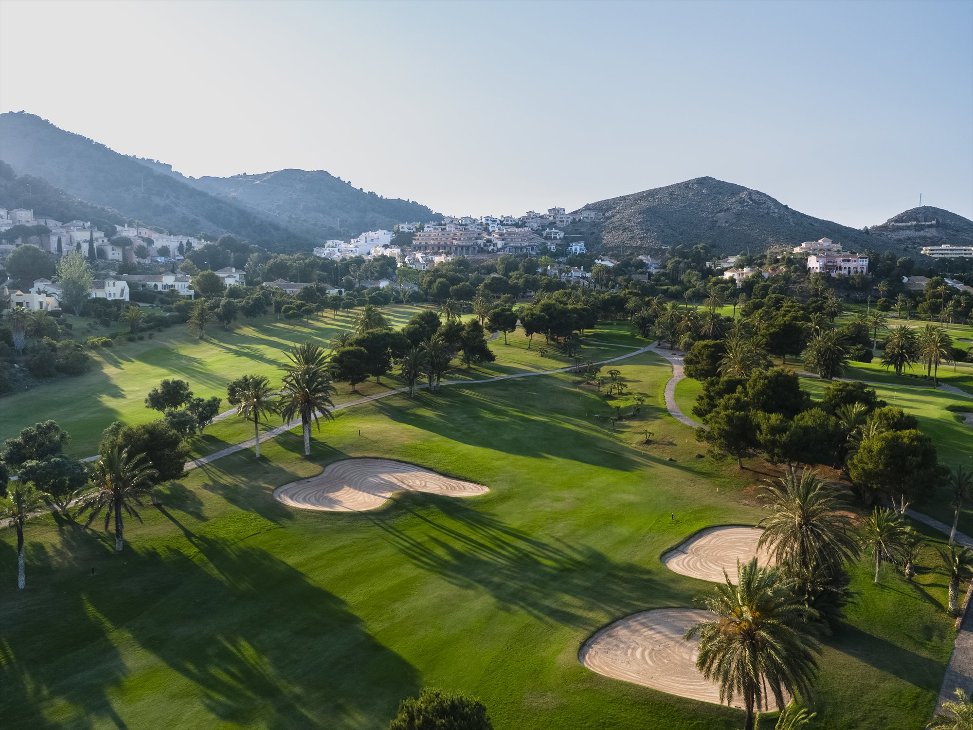Vue aérienne du resort Grand Hyatt La Manga Club