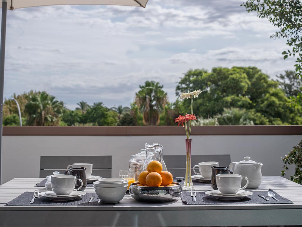 Terrasse Petit Déjeuner