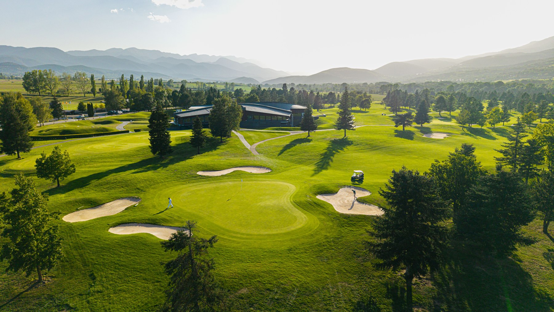 Vue aérienne du parcours — Fontanals Golf Club