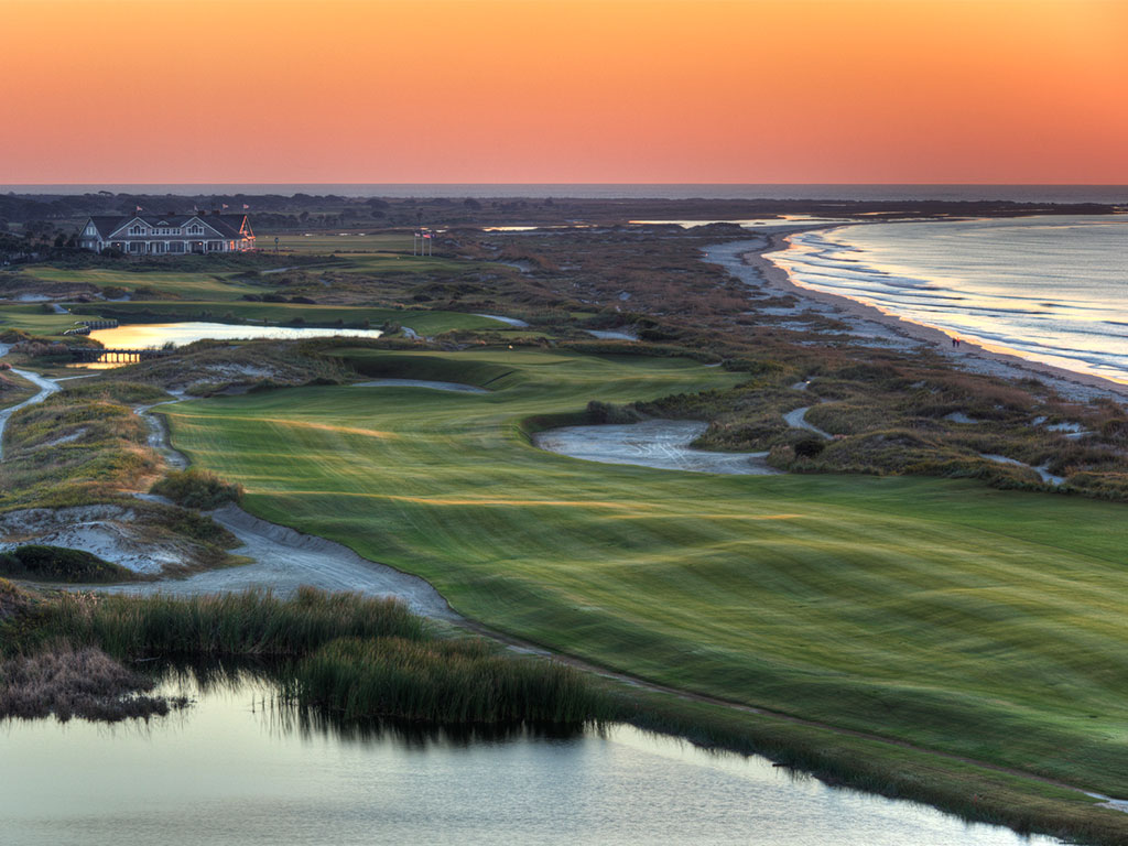 Green et Lac à The Ocean Course