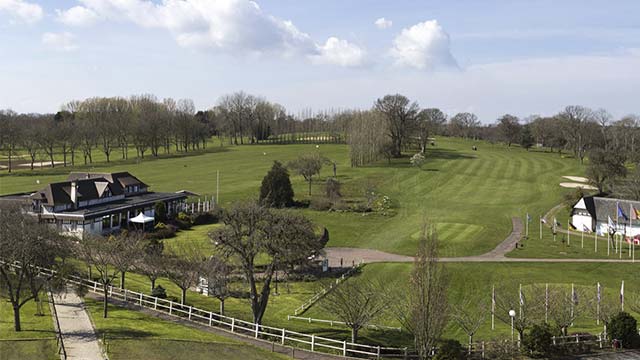 Vue générale du Golf Barrière Deauville