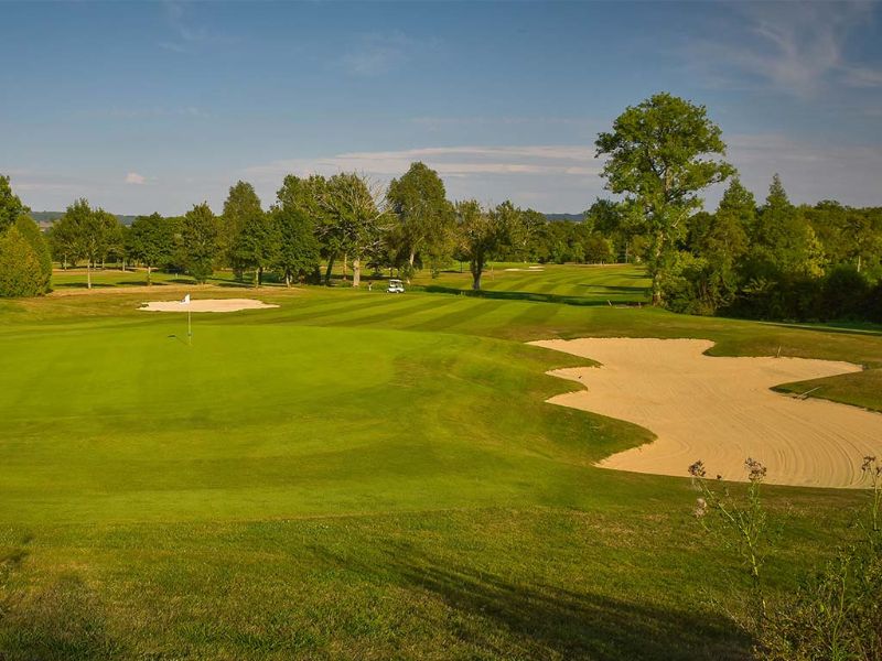 Green, bunkets et forêt de Chailly