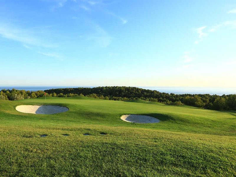 Bunker avec vue sur la Mer méditerranée