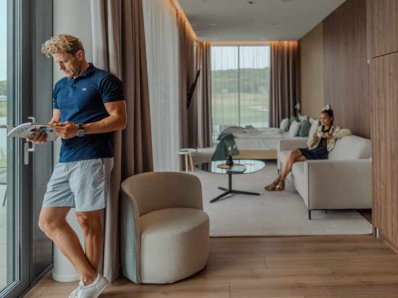Vue global de l'hôtel