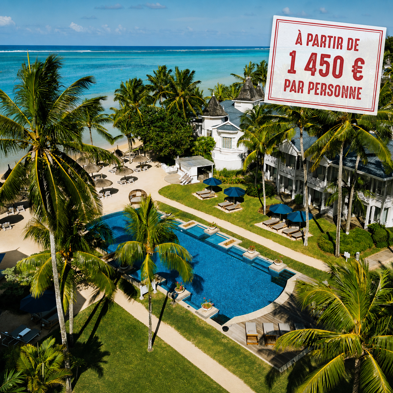 Vente flash Heritage Le Telfair Golf & Wellness Resort à l’Île Maurice