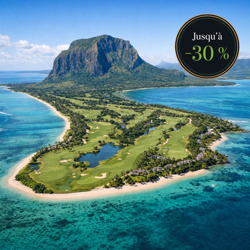 Offre Flash Paradis Beachcomber Golf & Spa Resort ★★★★★ à l’Île Maurice : jusqu’à -30 %