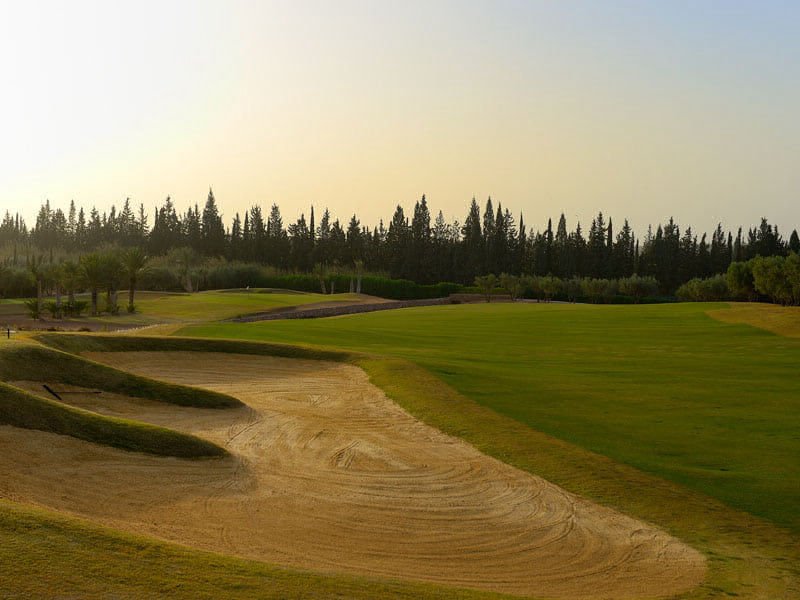 Green et Bunker Vue Montagne