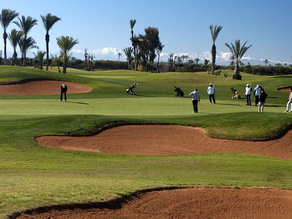 Golf Amelkis avec golfeurs