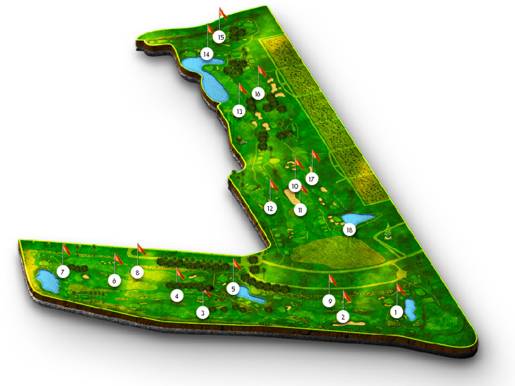 Maps PalmGolf Casablanca