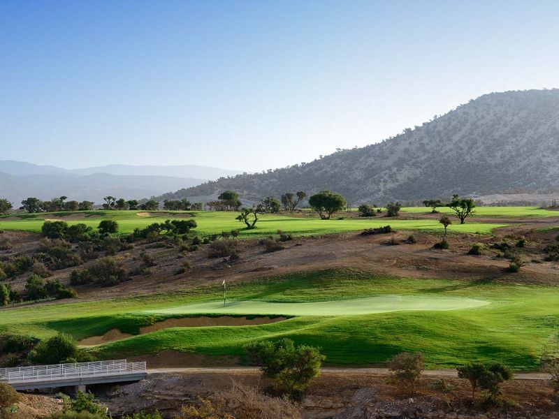 Green et Bunker Vue Montagne