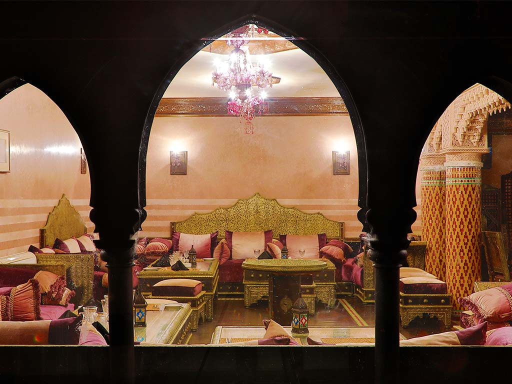 Salon albiance lounge marocain