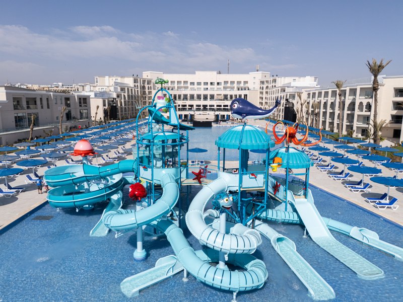 Parc aquatique pour enfants au Pickalbatros Palais des Roses