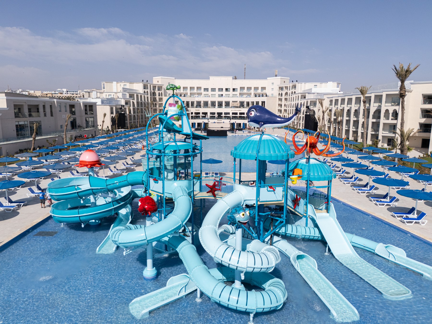 Parc aquatique pour enfants au Pickalbatros Palais des Roses