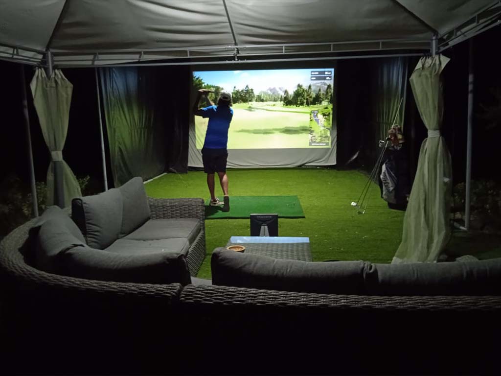 Simulateur de golf