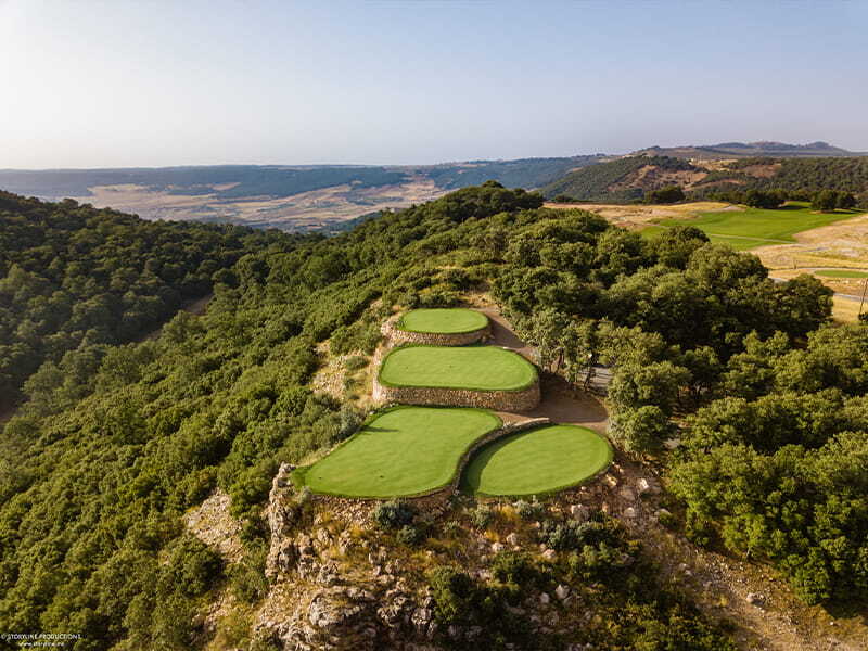 Vue Aérienne du golf