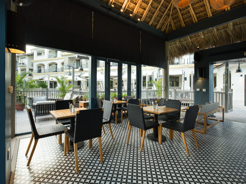 Vue global de l'hôtel