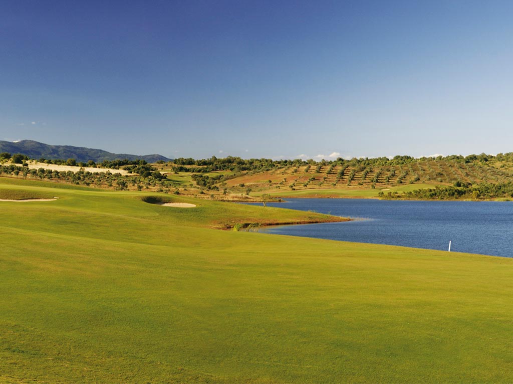 Green, lac et bunker