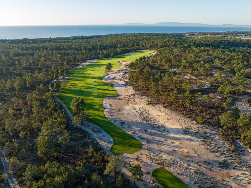 Vue aérienne du parcours — Dunas Course