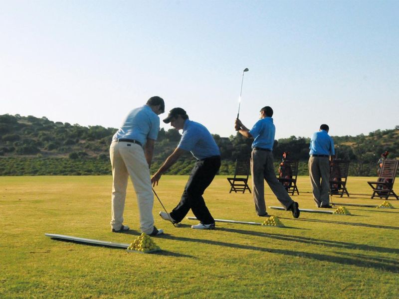 Practice de golf