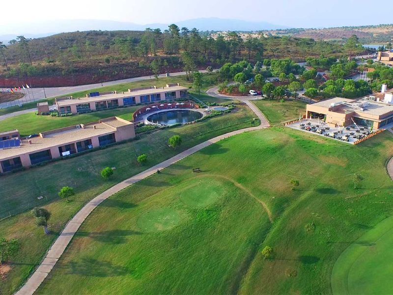 Vue aérienne du Clubhouse
