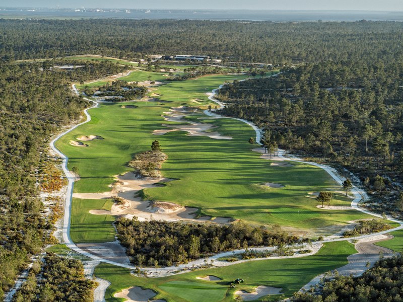 Vue aérienne du parcours — Torre Course