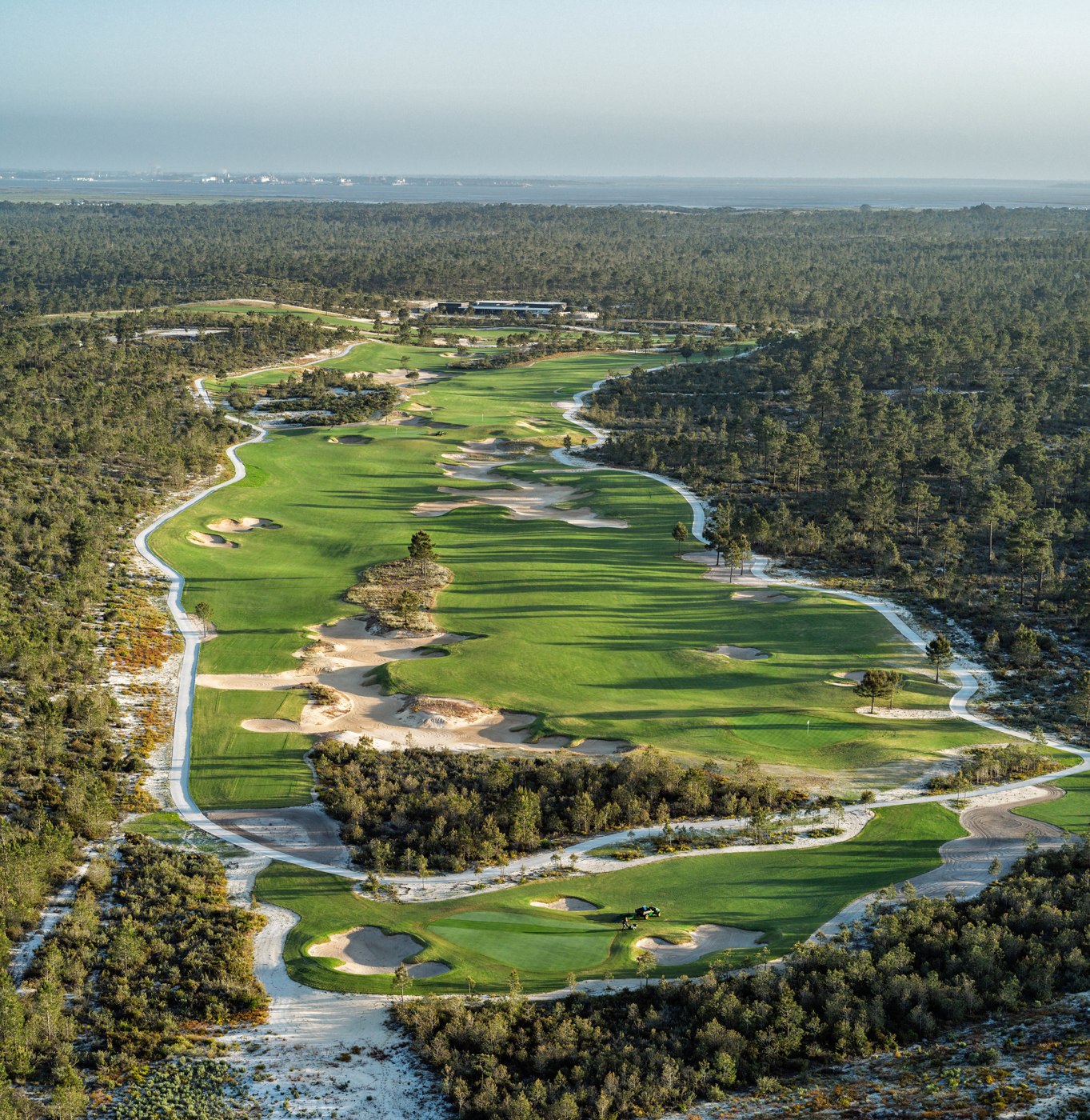 Vue aérienne du parcours — Torre Course