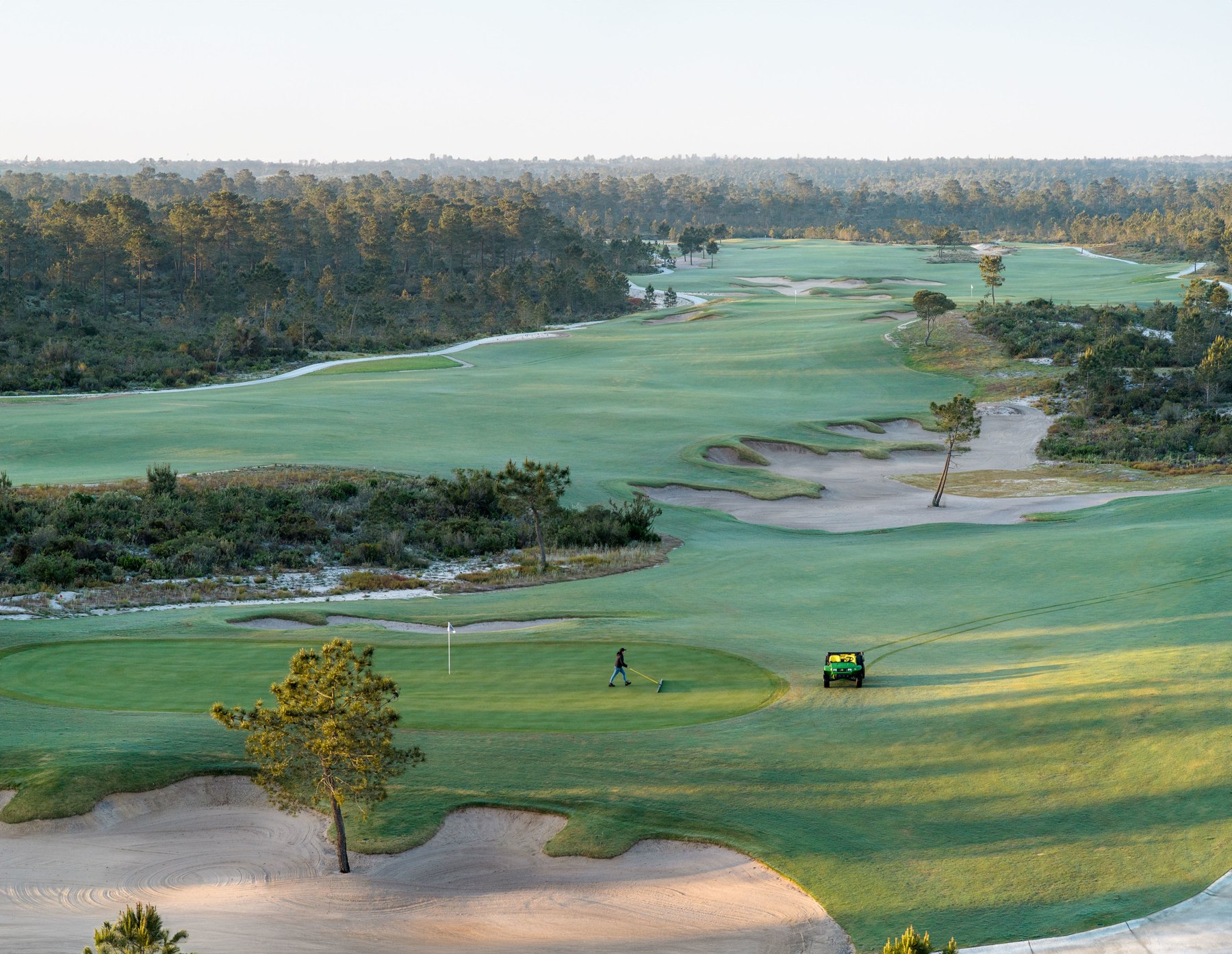 Green dans le paysage naturel — Torre Course