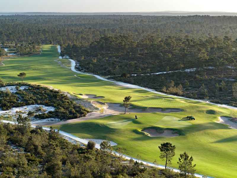Vue aérienne des fairways — Torre Course
