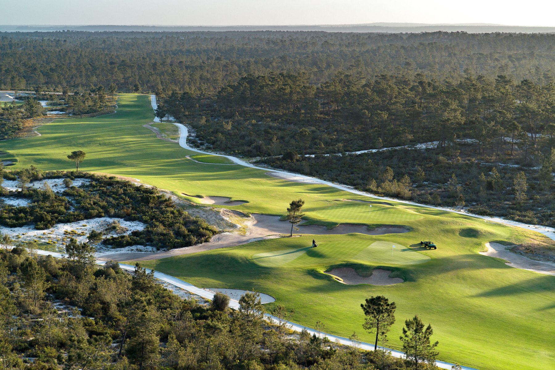 Vue aérienne des fairways — Torre Course
