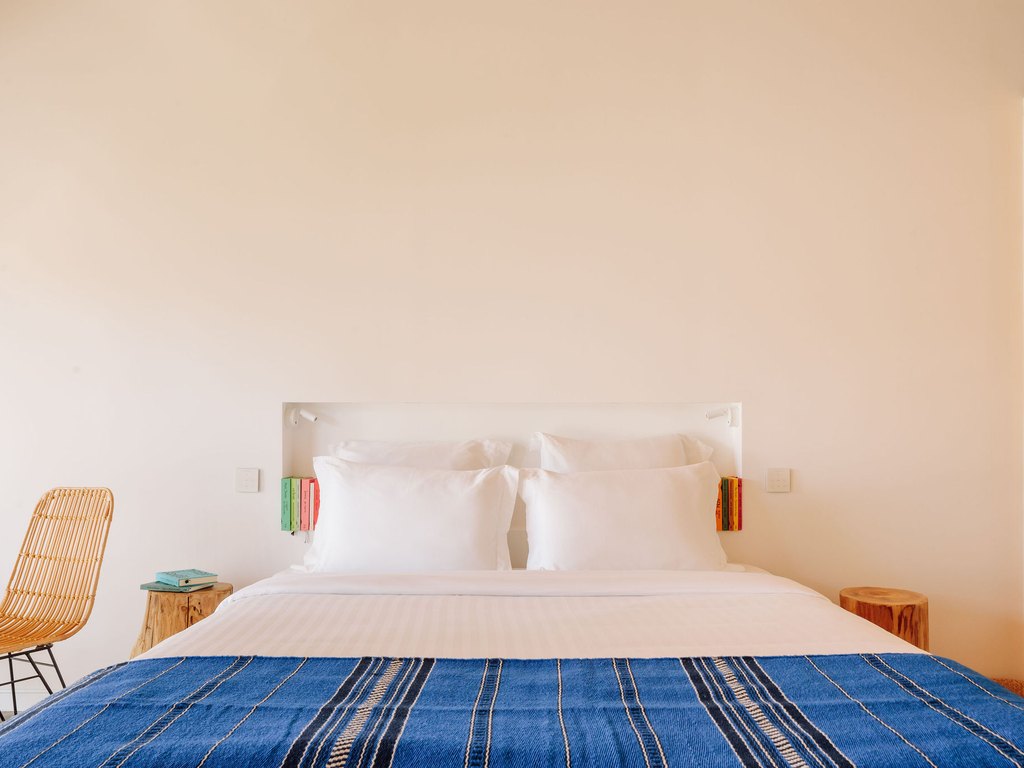 Chambre épurée du Spatia Comporta