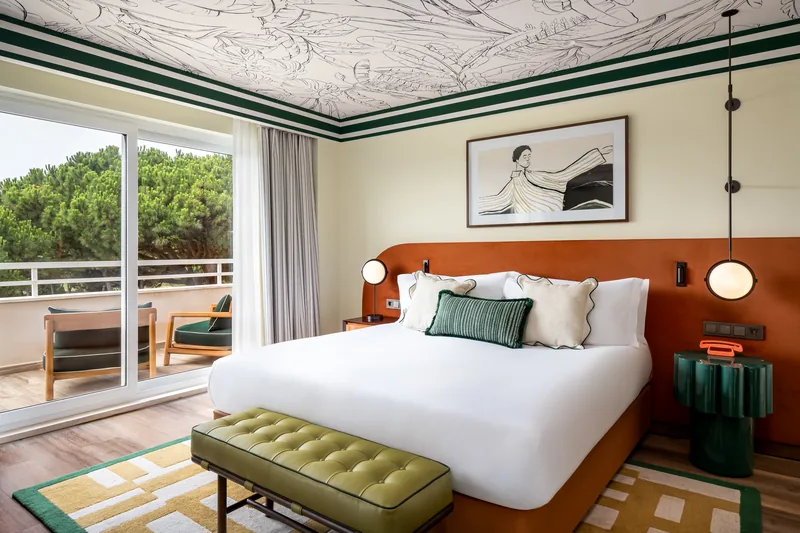 Chambre rénovée avec balcon au Kimpton Quinta da Marinha Cascais
