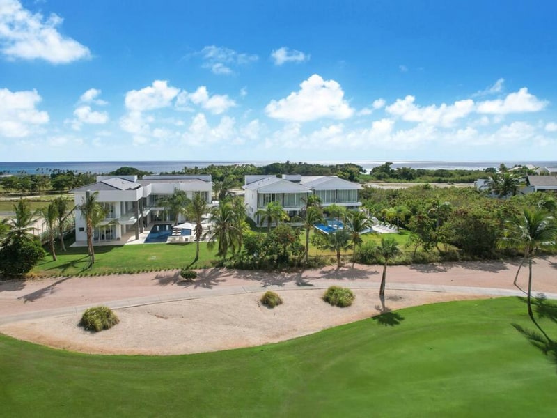La villa face au parcours Punta Espada