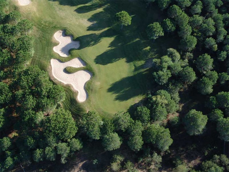 Vue Aerienne Green Bunker