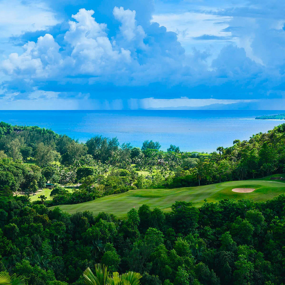 Golf aux îles Seychelles