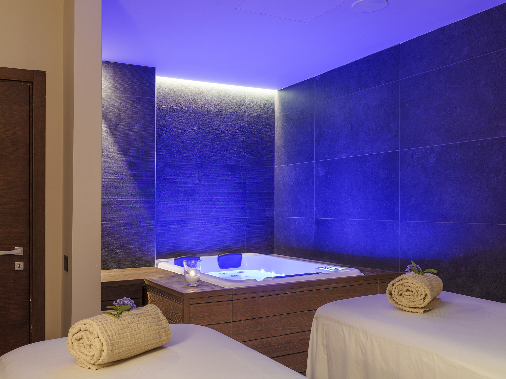 Cabine de soin Vinaria du spa du Picciolo Etna Golf Resort
