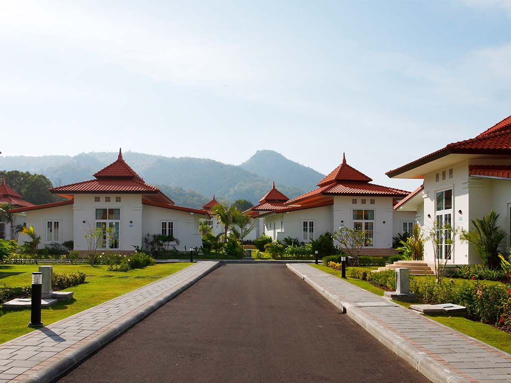 Bungalows, vue extérieure