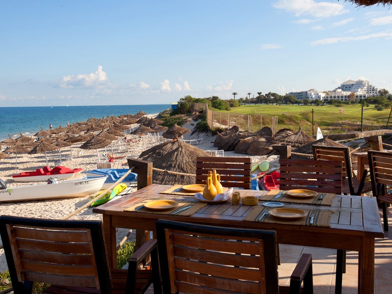 Terrasse en bord de mer — Seabel Alhambra