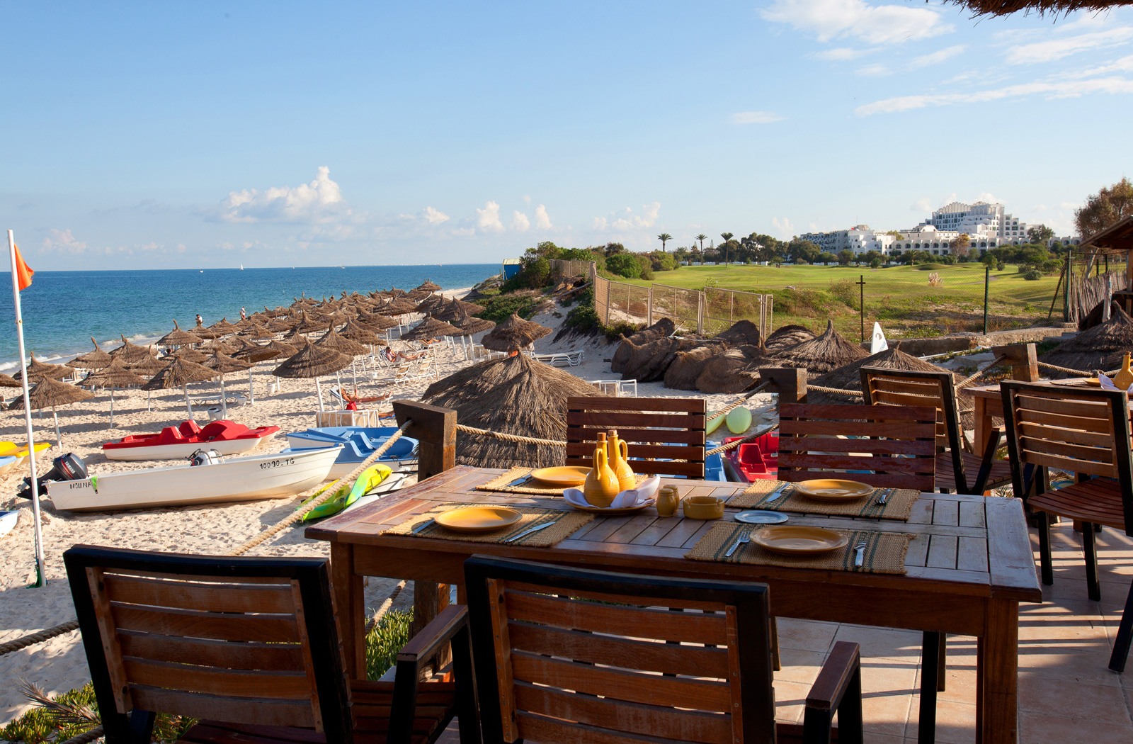 Terrasse en bord de mer — Seabel Alhambra