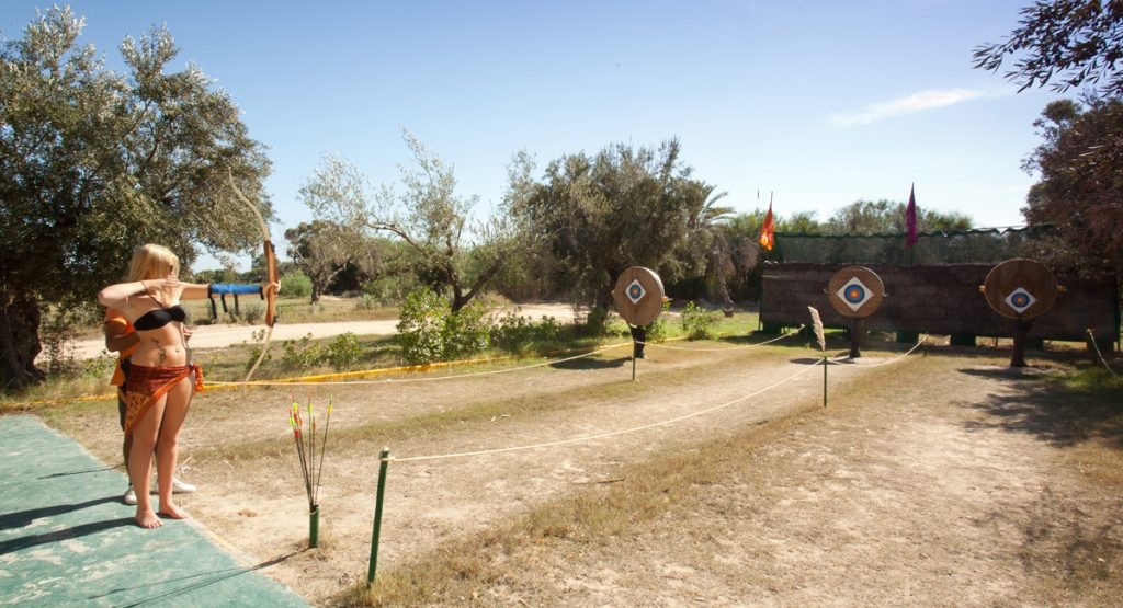 Tir à l’arc dans les jardins — Seabel Alhambra